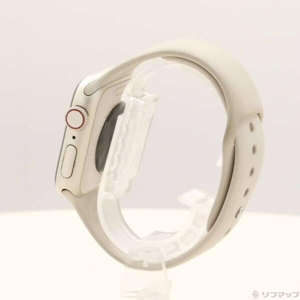 〔中古〕Apple(アップル) Apple Watch SE 第2世代 GPS + Cellular 40mm スターライトアルミニウムケース スターライトスポーツバンド〔269-ud〕 |  | 01
