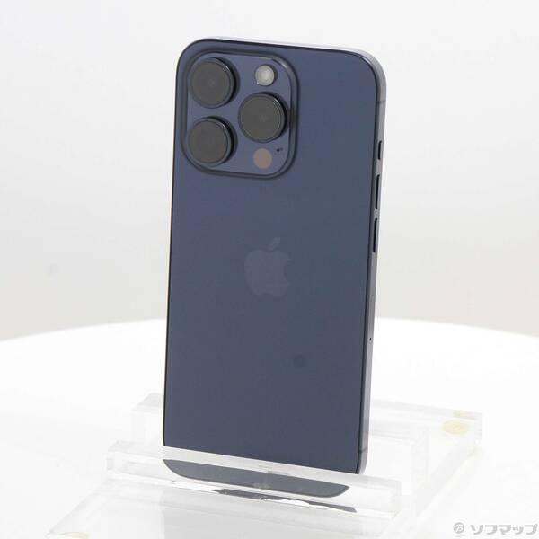 〔中古〕Apple(アップル) iPhone15 Pro 256GB ブルーチタニウム MTUG3J／A SIMフリー〔295-ud〕 | 