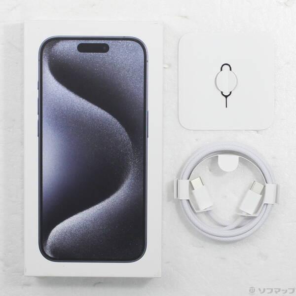 〔中古〕Apple(アップル) iPhone15 Pro 256GB ブルーチタニウム MTUG3J／A SIMフリー〔295-ud〕 |  | 04
