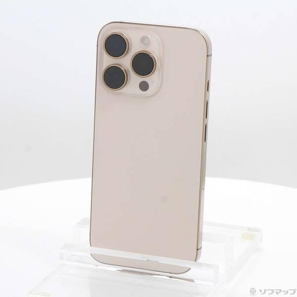 〔中古〕Apple(アップル) iPhone16 Pro 128GB デザートチタニウム MYMX3J／A SIMフリー〔344-ud〕 | 
