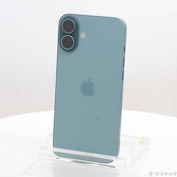 〔中古〕Apple(アップル) iPhone16 Plus 128GB ティール MXVF3J／A SIMフリー〔377-ud〕 | 