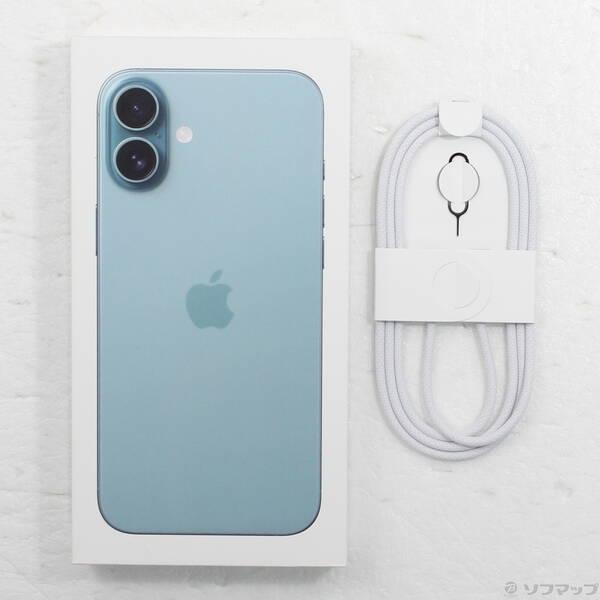 〔中古〕Apple(アップル) iPhone16 Plus 128GB ティール MXVF3J／A SIMフリー〔377-ud〕 |  | 04
