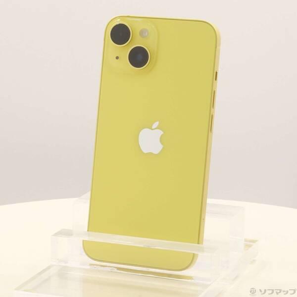 〔中古〕Apple(アップル) iPhone14 128GB イエロー MR3Q3J／A SIMフリー〔377-ud〕 | 