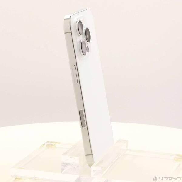 〔中古〕Apple(アップル) iPhone16 Pro 256GB ホワイトチタニウム MYN13J／A SIMフリー〔305-ud〕 |  | 03