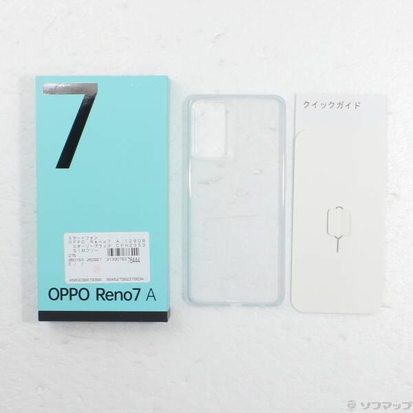 〔中古〕OPPO(オッポ) OPPO Reno7 A 128GB スターリーブラック CPH2353 SIMフリー〔198-ud〕 |  | 04