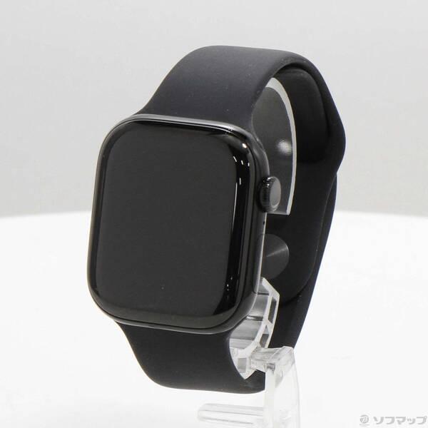 〔中古〕Apple(アップル) Apple Watch Series 11 GPS 42mm ジェットブラックアルミニウムケース ブラックスポーツバンド〔297-ud〕 | 