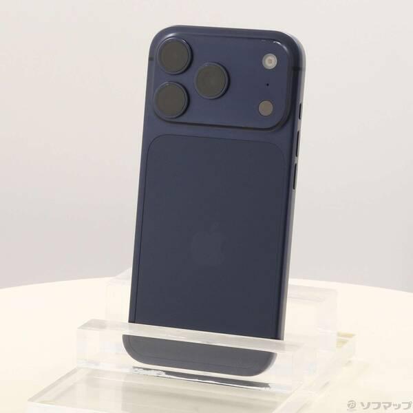 〔中古〕Apple(アップル) iPhone17 Pro 256GB ディープブルー MG874J／A SIMフリー〔297-ud〕 | 