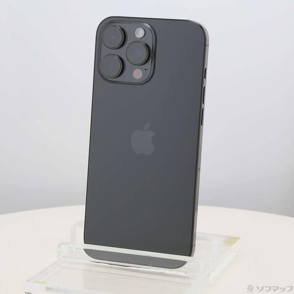 〔中古〕Apple(アップル) iPhone16 Pro Max 256GB ブラックチタニウム MYWG3J／A SIMフリー〔377-ud〕 | 