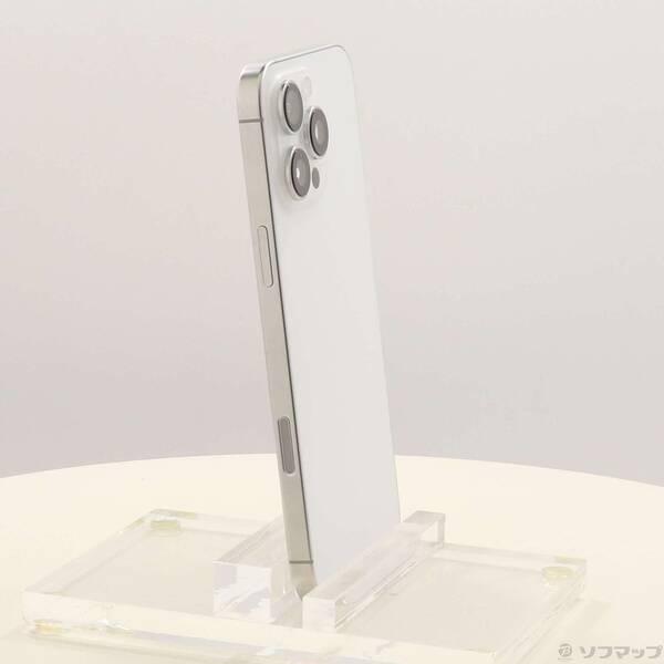 〔中古〕Apple(アップル) iPhone16 Pro Max 256GB ホワイトチタニウム MYWH3J／A SIMフリー〔305-ud〕 |  | 03