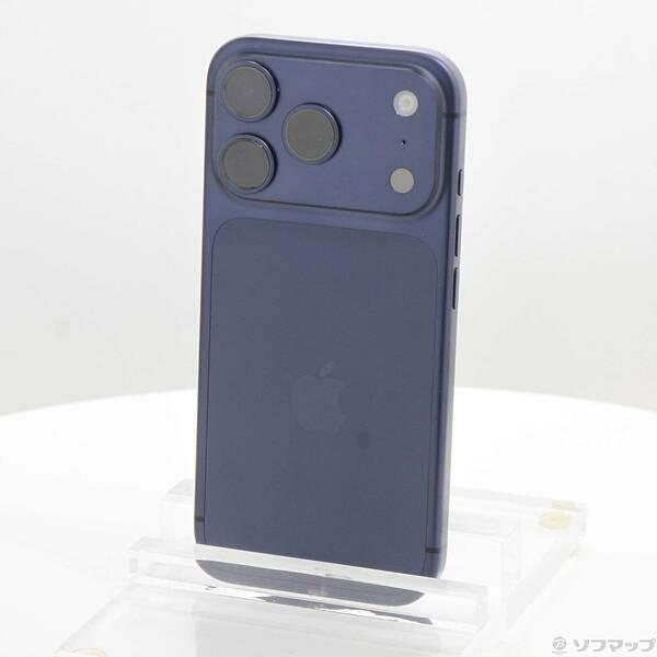 〔中古〕Apple(アップル) iPhone17 Pro 256GB ディープブルー MG874J／A SIMフリー〔348-ud〕 | 