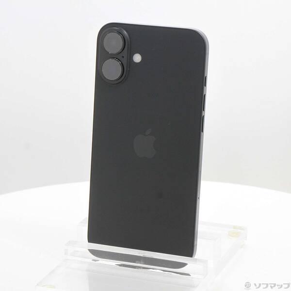 〔中古〕Apple(アップル) iPhone16 Plus 256GB ブラック MXVG3J／A SIMフリー〔198-ud〕 | 