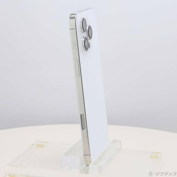 〔中古〕Apple(アップル) iPhone16 Pro Max 256GB ホワイトチタニウム MYWH3J／A SIMフリー〔262-ud〕 |  | 03