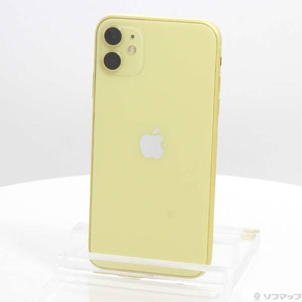 〔中古〕Apple(アップル) iPhone11 128GB イエロー MWM42J／A SIMフリー〔262-ud〕 | 