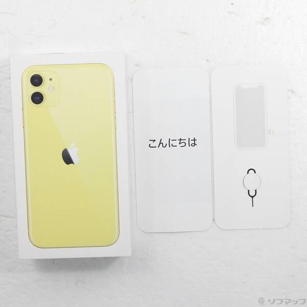 〔中古〕Apple(アップル) iPhone11 128GB イエロー MWM42J／A SIMフリー〔262-ud〕 |  | 04