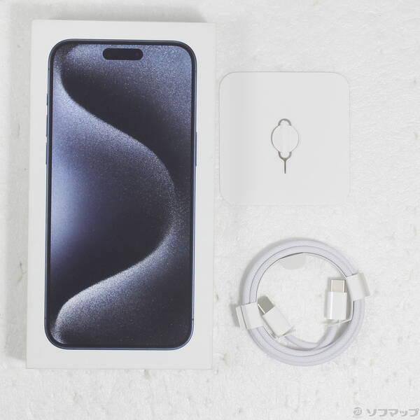 〔中古〕Apple(アップル) iPhone15 Pro Max 512GB ブルーチタニウム MU6X3J／A SIMフリー〔297-ud〕 |  | 04