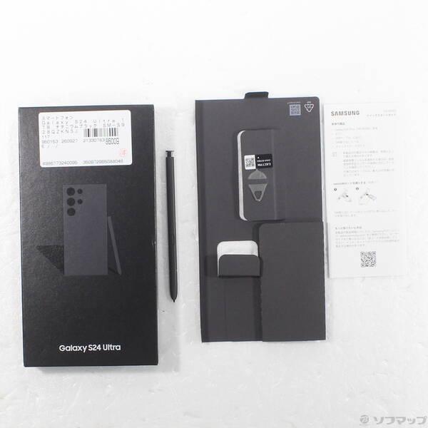 〔中古〕SAMSUNG(サムスン) Galaxy S24 Ultra 1TB チタニウムブラック SM-S928QZKNSJP SIMフリー〔198-ud〕 |  | 04