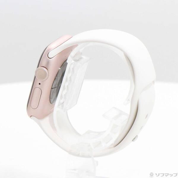 〔中古〕Apple(アップル) Apple Watch Series 10 GPS 42mm ローズゴールドアルミニウムケース ライトブラッシュスポーツバンド〔305-ud〕 |  | 01