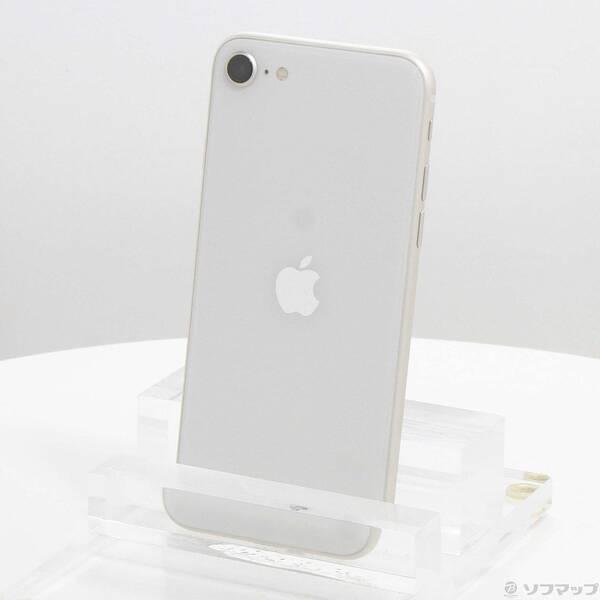 〔中古〕Apple(アップル) iPhone SE 第3世代 64GB スターライト MMYD3J／A SIMフリー〔348-ud〕 | 