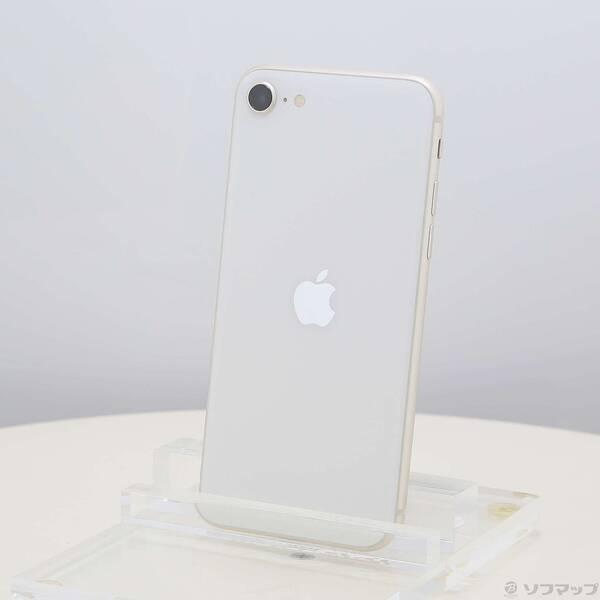 〔中古〕Apple(アップル) iPhone SE 第3世代 64GB スターライト MMYD3J／A SIMフリー〔276-ud〕 | 