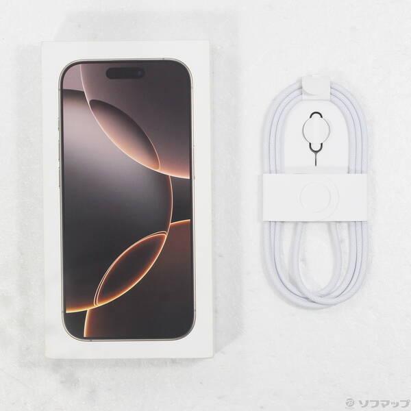 〔中古〕Apple(アップル) iPhone16 Pro 256GB デザートチタニウム MYN23J／A SIMフリー〔276-ud〕 |  | 04