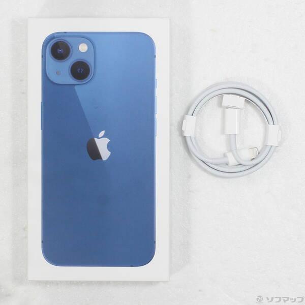 〔中古〕Apple(アップル) iPhone13 128GB ブルー MLNG3J／A SIMフリー〔269-ud〕 |  | 04