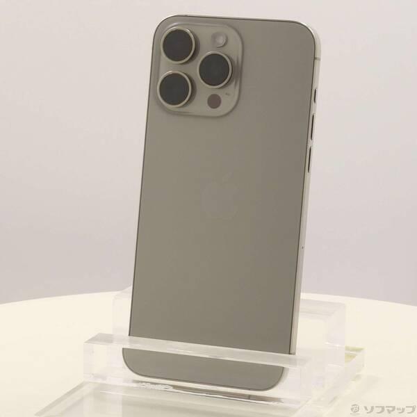 〔中古〕Apple(アップル) iPhone15 Pro Max 256GB ナチュラルチタニウム MU6R3J／A SIMフリー〔344-ud〕 | 