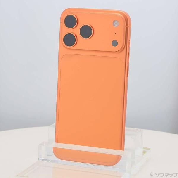 〔中古〕Apple(アップル) iPhone17 Pro Max 512GB コズミックオレンジ MFYD4J／A SIMフリー〔295-ud〕 | 