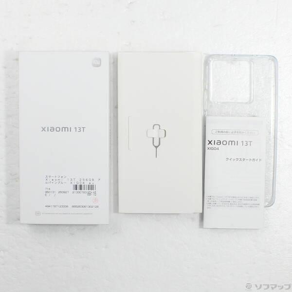 〔中古〕Xiaomi(シャオミ) Xiaomi 13T 256GB アルパインブルー XIG04 au SIMフリー〔305-ud〕 |  | 04