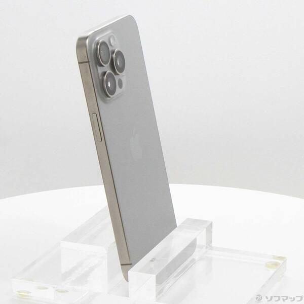 〔中古〕Apple(アップル) iPhone15 Pro Max 1TB ナチュラルチタニウム MU713J／A SIMフリー〔377-ud〕 |  | 03
