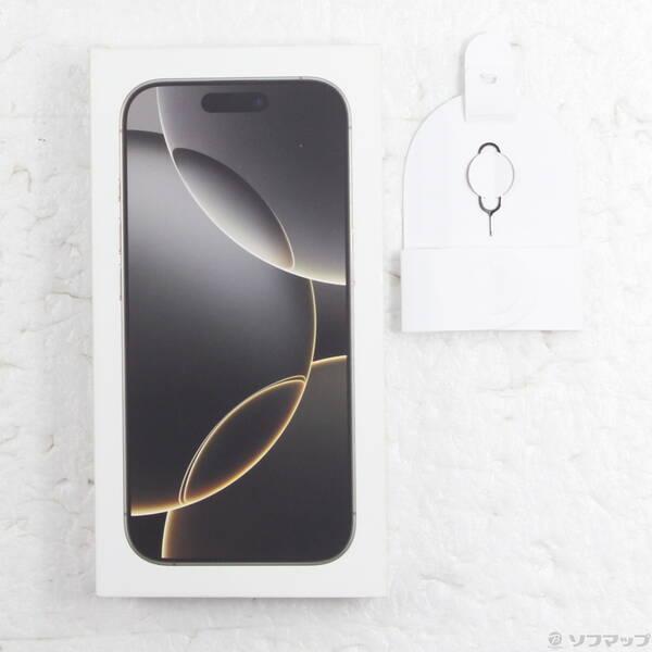 〔中古〕Apple(アップル) iPhone16 Pro 256GB ナチュラルチタニウム MYN33J／A SIMフリー〔305-ud〕 |  | 04