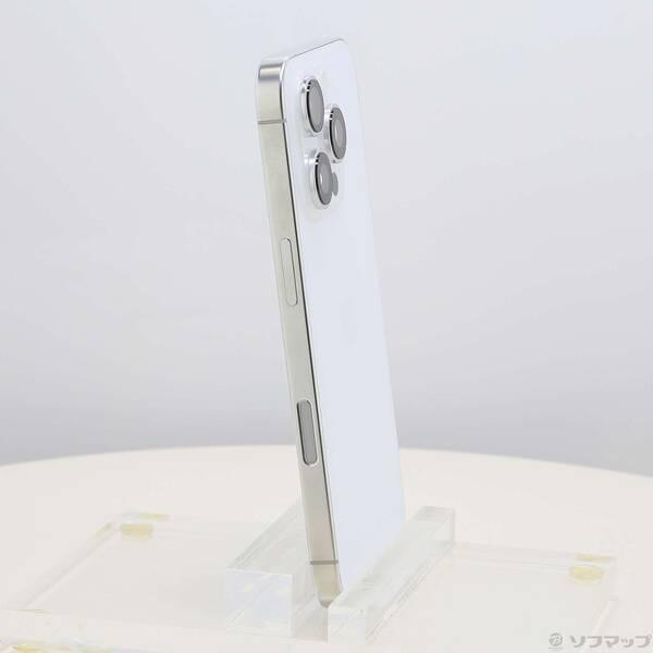 〔中古〕Apple(アップル) iPhone16 Pro 256GB ホワイトチタニウム MYN13J／A SIMフリー〔269-ud〕 |  | 03