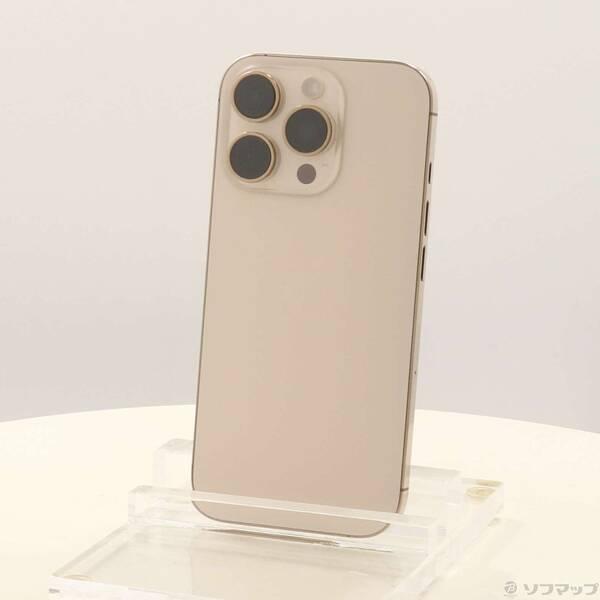 〔中古〕Apple(アップル) iPhone16 Pro 256GB デザートチタニウム MYN23J／A SIMフリー〔269-ud〕 | 