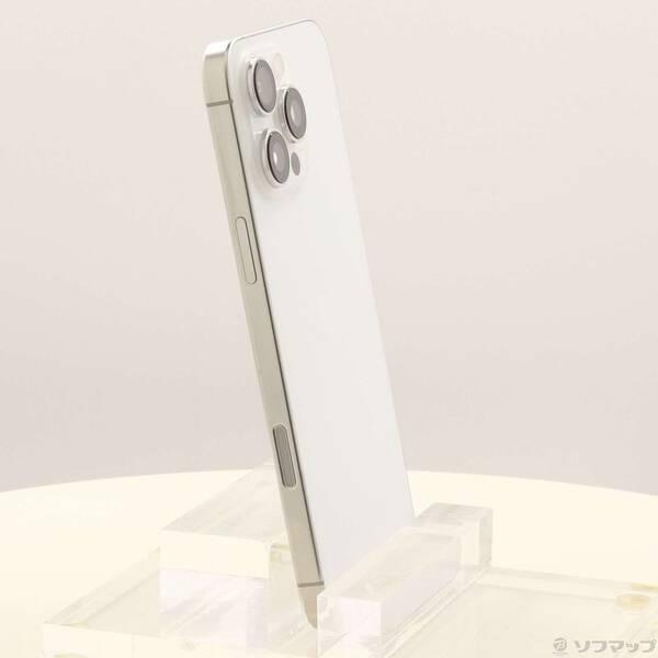 〔中古〕Apple(アップル) iPhone16 Pro Max 256GB ホワイトチタニウム MYWH3J／A SIMフリー〔258-ud〕 |  | 03
