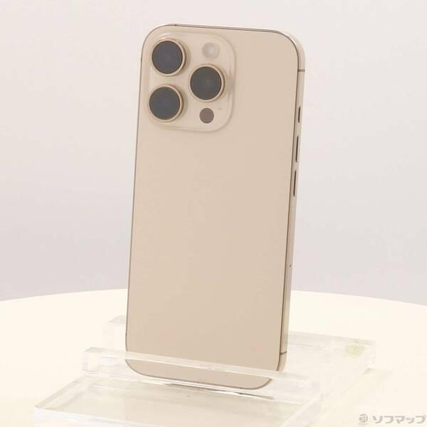 〔中古〕Apple(アップル) iPhone16 Pro 256GB デザートチタニウム MYN23J／A SIMフリー〔348-ud〕 | 