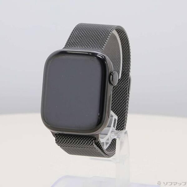〔中古〕Apple(アップル) Apple Watch Series 10 GPS + Cellular 42mm スレートチタニウムケース スレートミラネーゼループ〔269-ud〕 | 