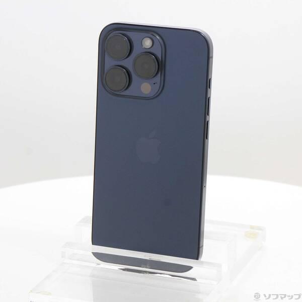 〔中古〕Apple(アップル) iPhone15 Pro 256GB ブルーチタニウム MTUG3J／A SIMフリー〔276-ud〕 | 