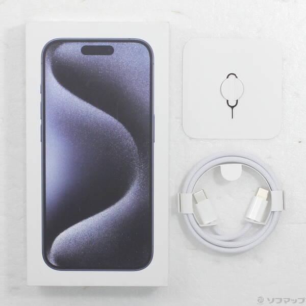 〔中古〕Apple(アップル) iPhone15 Pro 256GB ブルーチタニウム MTUG3J／A SIMフリー〔276-ud〕 |  | 04