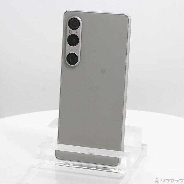 〔中古〕SONY(ソニー) Xperia 1 VI 256GB プラチナシルバー SOG13 au SIMフリー〔198-ud〕 | 