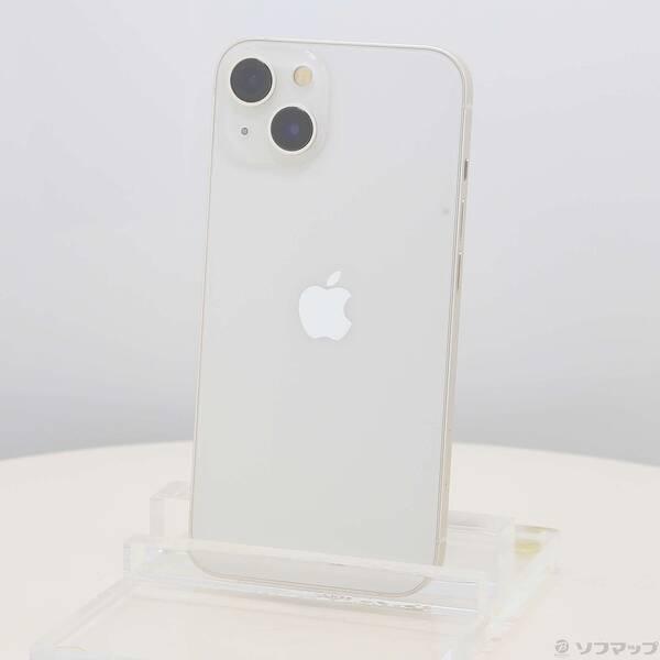 〔中古〕Apple(アップル) iPhone13 128GB スターライト MLND3J／A SIMフリー〔276-ud〕 | 