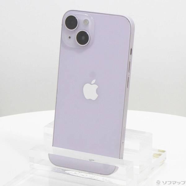 〔中古〕Apple(アップル) iPhone14 128GB パープル MPUY3J／A SIMフリー〔269-ud〕 | 