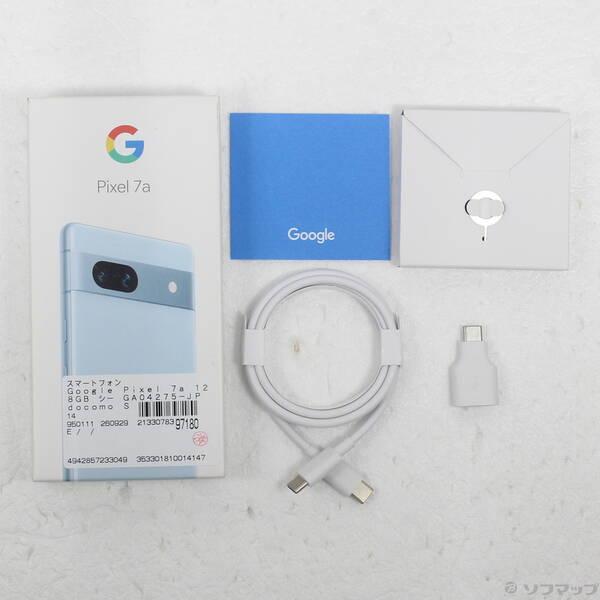 〔中古〕GOOGLE(グーグル) Google Pixel 7a 128GB シー GA04275-JP docomo SIMフリー〔295-ud〕 |  | 04