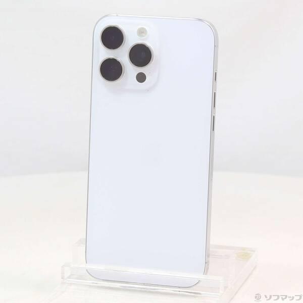 〔中古〕Apple(アップル) iPhone16 Pro Max 256GB ホワイトチタニウム MYWH3J／A SIMフリー〔349-ud〕 | 