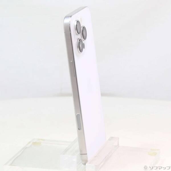 〔中古〕Apple(アップル) iPhone16 Pro Max 256GB ホワイトチタニウム MYWH3J／A SIMフリー〔349-ud〕 |  | 03