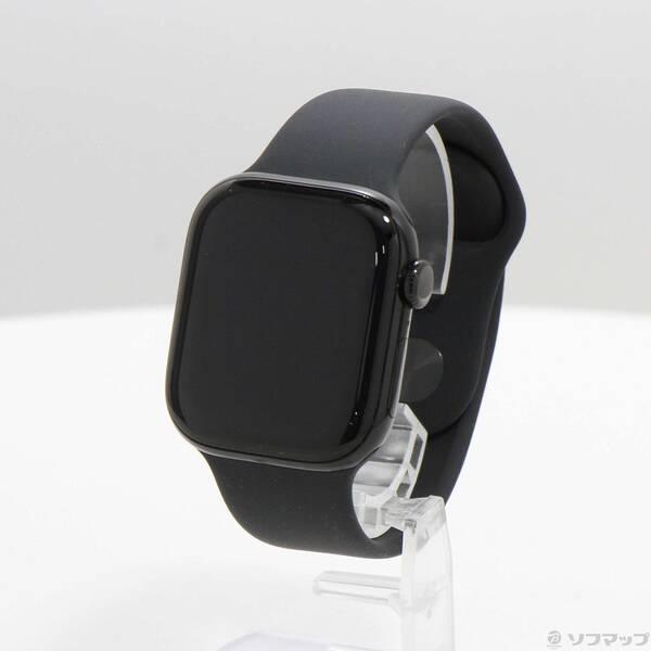〔中古〕Apple(アップル) Apple Watch Series 10 GPS 42mm ジェットブラックアルミニウムケース ブラックスポーツバンド〔349-ud〕 | 