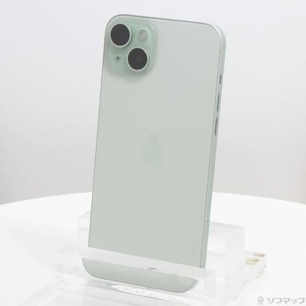 〔中古〕Apple(アップル) iPhone15 Plus 128GB グリーン MU0E3J／A SIMフリー〔269-ud〕 | 