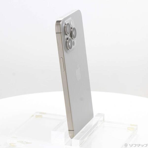 〔中古〕Apple(アップル) iPhone15 Pro Max 1TB ナチュラルチタニウム MU713J／A SIMフリー〔276-ud〕 |  | 03