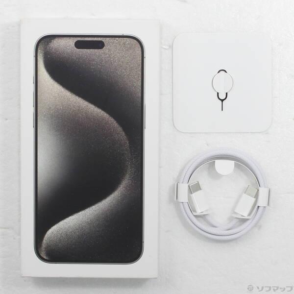 〔中古〕Apple(アップル) iPhone15 Pro Max 1TB ナチュラルチタニウム MU713J／A SIMフリー〔276-ud〕 |  | 04