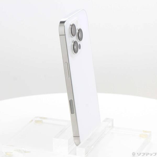 〔中古〕Apple(アップル) iPhone16 Pro 256GB ホワイトチタニウム MYN13J／A SIMフリー〔251-ud〕 |  | 03