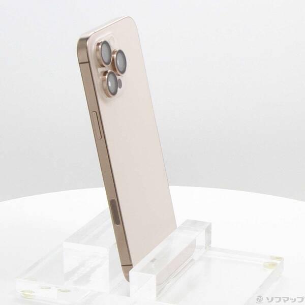 〔中古〕Apple(アップル) iPhone16 Pro Max 256GB デザートチタニウム MYWJ3J／A SIMフリー〔377-ud〕 |  | 03