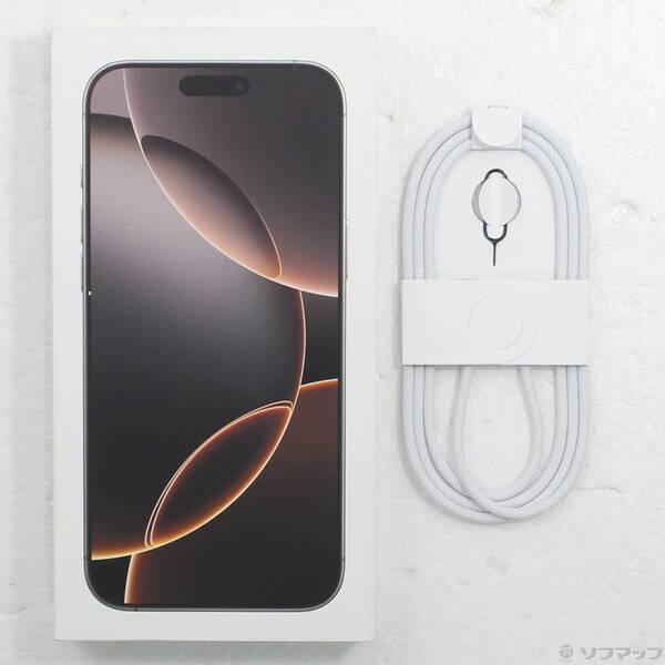 〔中古〕Apple(アップル) iPhone16 Pro Max 256GB デザートチタニウム MYWJ3J／A SIMフリー〔377-ud〕 |  | 04